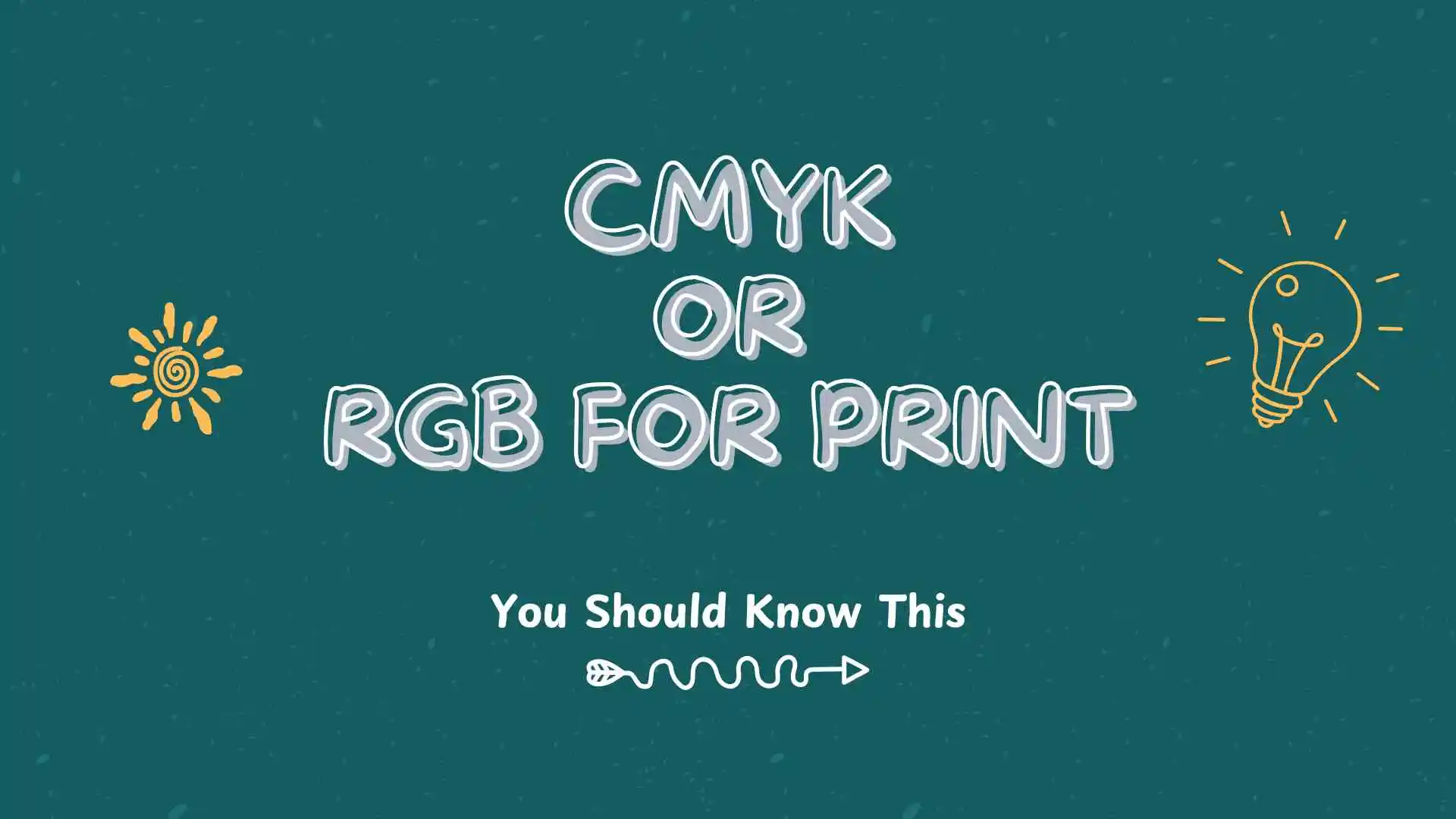 cmyk or rgb for print