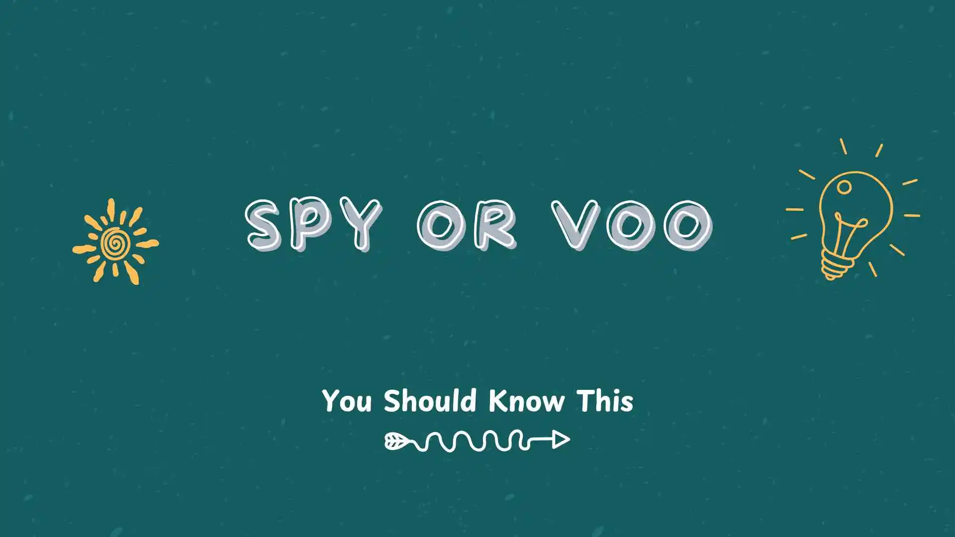 spy or voo