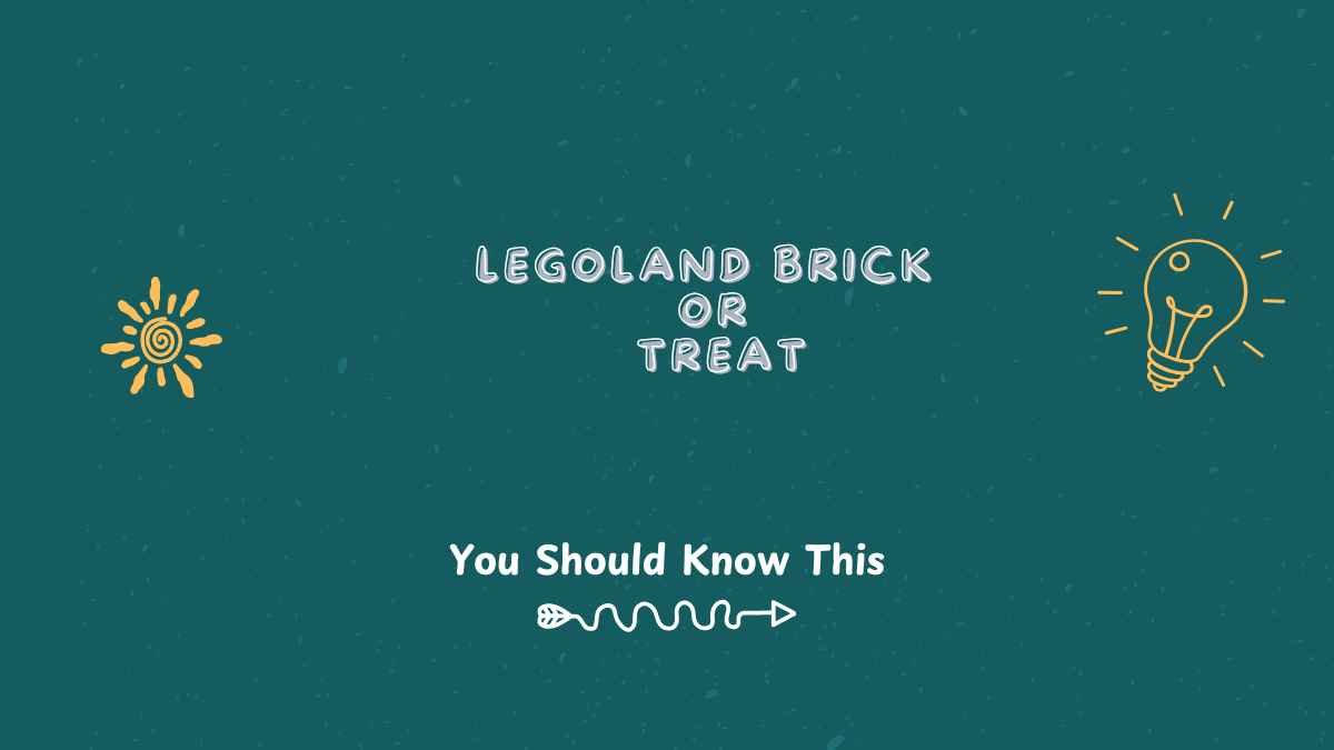 legoland brick or treat
